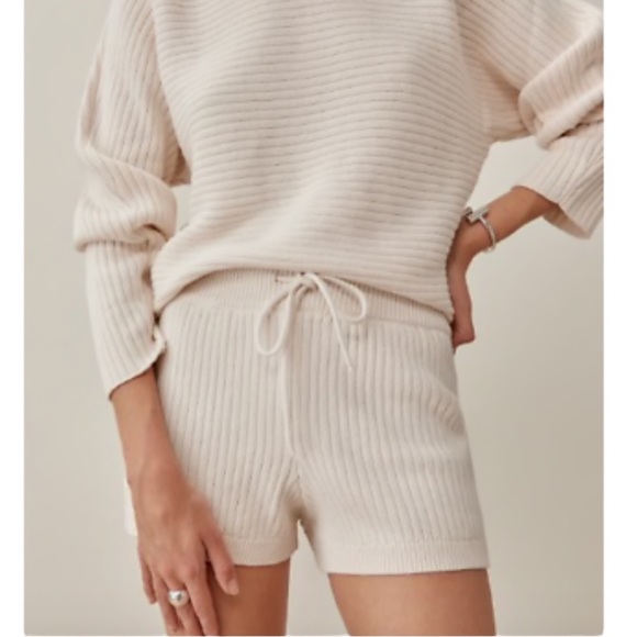 REFORMATION Cort Ribbed Shorts - Picture 6 of 11